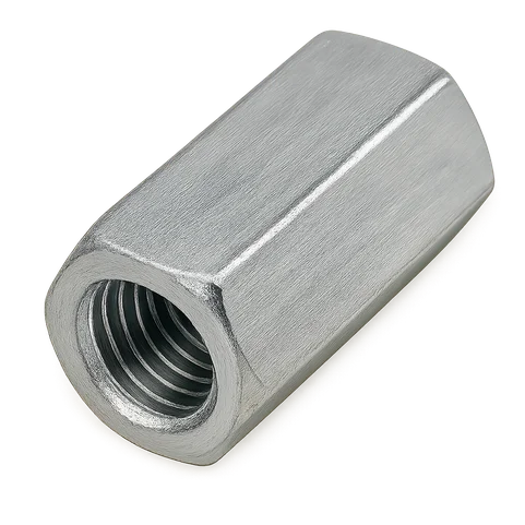 Гайка соединительная оцинкованная DIN 6334 М20