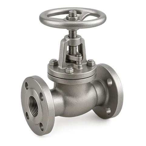 Клапан запорный нержавеющий 15нж22нж Ду 50 Ру 40